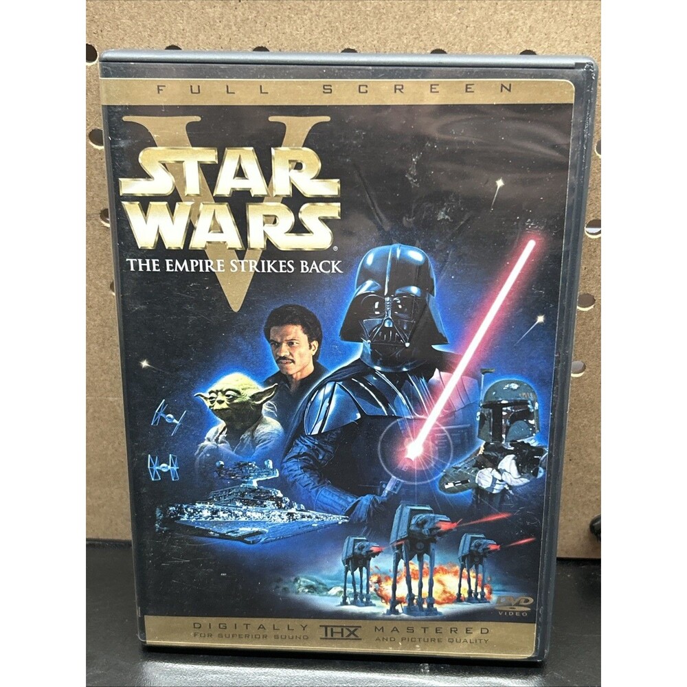 Star Wars V The Empire Strikes Back - DVD, Region 1, Full Screen